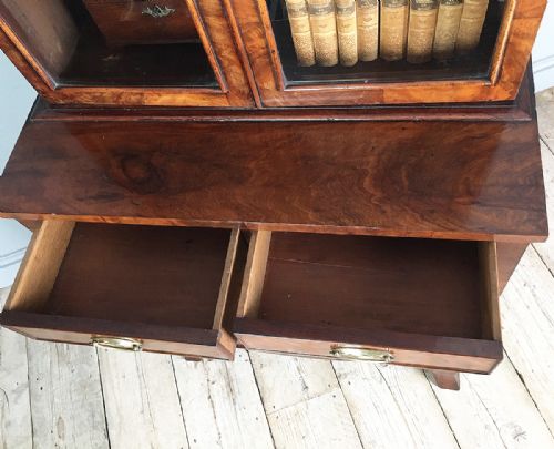 GEORGE IV MAHOGANY BOOKCASE - ADDITIONAL PHOTO 4