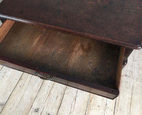 GEORGE II MAHOGANY SIDE TABLE - ADDITIONAL PHOTO 4