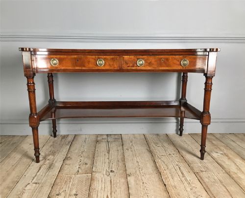 FINE REGENCY MAHOGANY SERVING TABLE - ADDITIONAL PHOTO 1