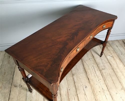 FINE REGENCY MAHOGANY SERVING TABLE - ADDITIONAL PHOTO 2