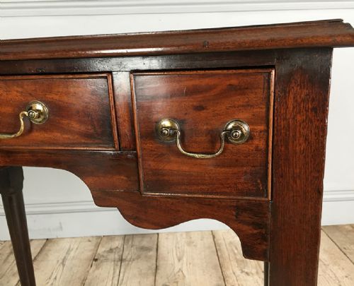 GEORGE II MAHOGANY LOWBOY - ADDITIONAL PHOTO 2
