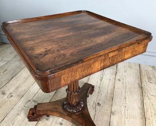 WILLIAM IV ROSEWOOD OCCASIONAL TABLE - ADDITIONAL PHOTO 5