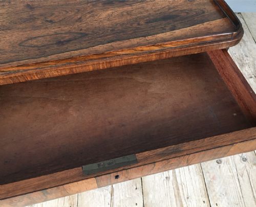 WILLIAM IV ROSEWOOD OCCASIONAL TABLE - ADDITIONAL PHOTO 6