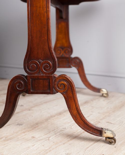 REGENCY ROSEWOOD WRITING TABLE - ADDITIONAL PHOTO 3