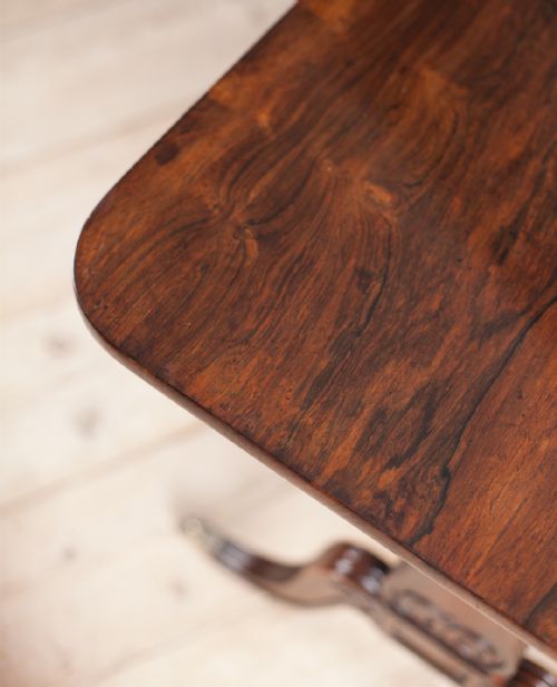 REGENCY ROSEWOOD WRITING TABLE - ADDITIONAL PHOTO 2