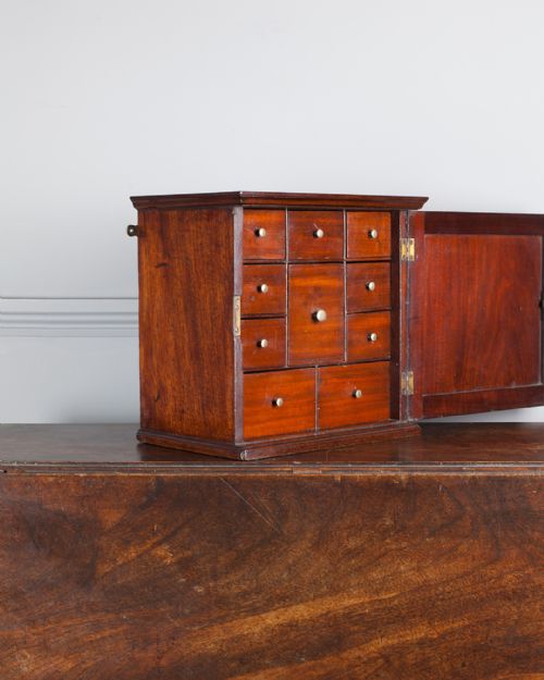 georgian collectors cabinet - CATEGORY: ANTIQUE CUPBOARDS - DATED 18TH CENTURY