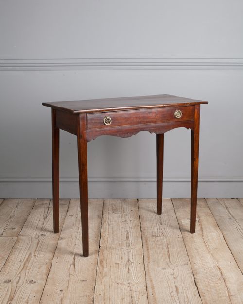 18TH CENTURY MAHOGANY SIDE TABLE - ADDITIONAL PHOTO 1