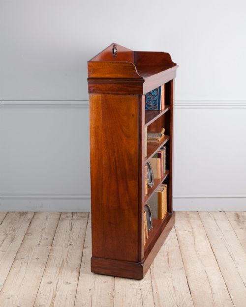 MID 19TH CENTURY OPEN BOOKCASE - ADDITIONAL PHOTO 1