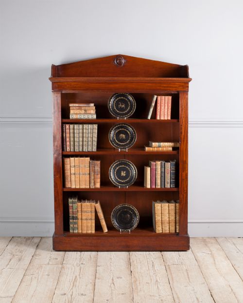 MID 19TH CENTURY OPEN BOOKCASE - ADDITIONAL PHOTO 2