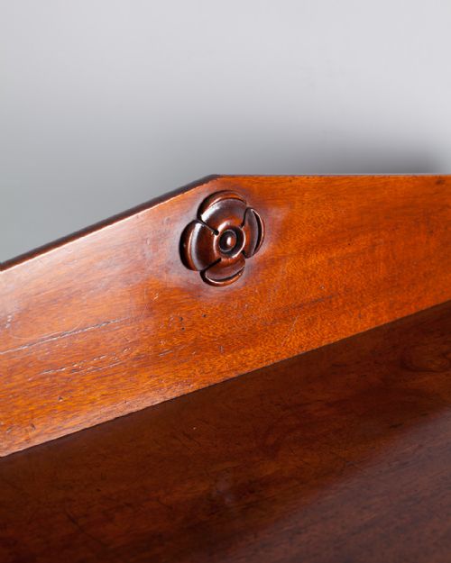 MID 19TH CENTURY OPEN BOOKCASE - ADDITIONAL PHOTO 4