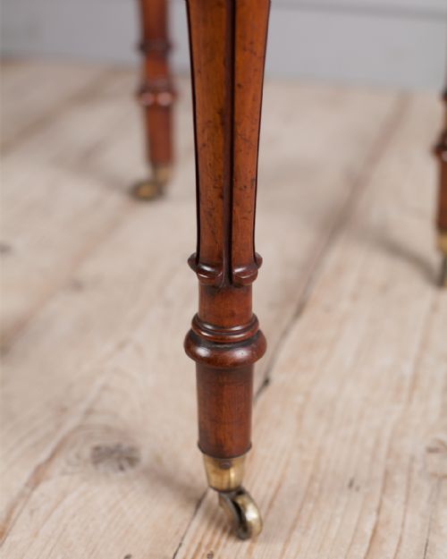 REGENCY MAHOGANY WORK TABLE - ADDITIONAL PHOTO 2