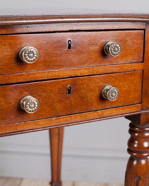 REGENCY MAHOGANY WORK TABLE - ADDITIONAL PHOTO 4