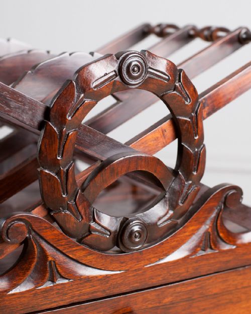 REGENCY ROSEWOOD X FRAME CANTERBURY - ADDITIONAL PHOTO 3