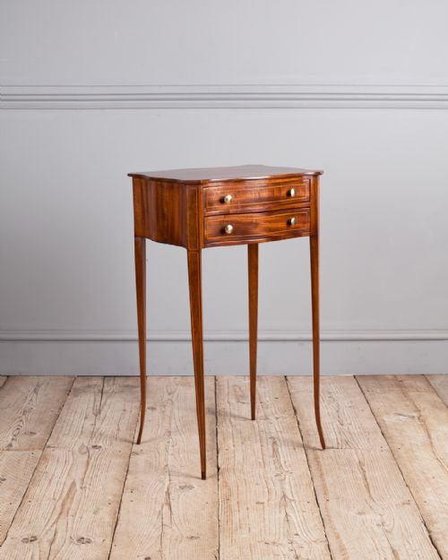 19th century french mahogany side table - CATEGORY: ANTIQUE CABINETS - DATED 19TH CENTURY
