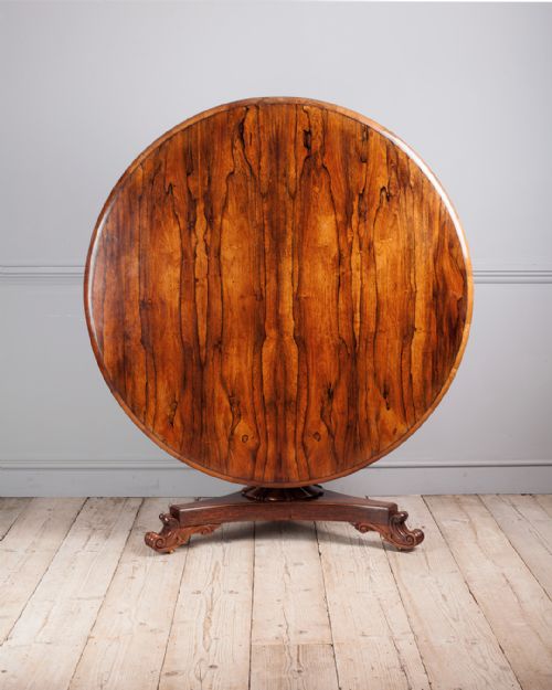 william iv rosewood breakfast table - CATEGORY: ANTIQUE TABLES - DATED 19TH CENTURY