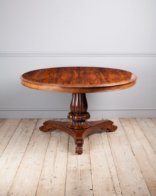 WILLIAM IV ROSEWOOD BREAKFAST TABLE - ADDITIONAL PHOTO 1