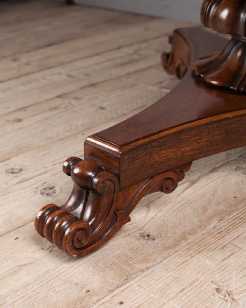 WILLIAM IV ROSEWOOD BREAKFAST TABLE - ADDITIONAL PHOTO 4