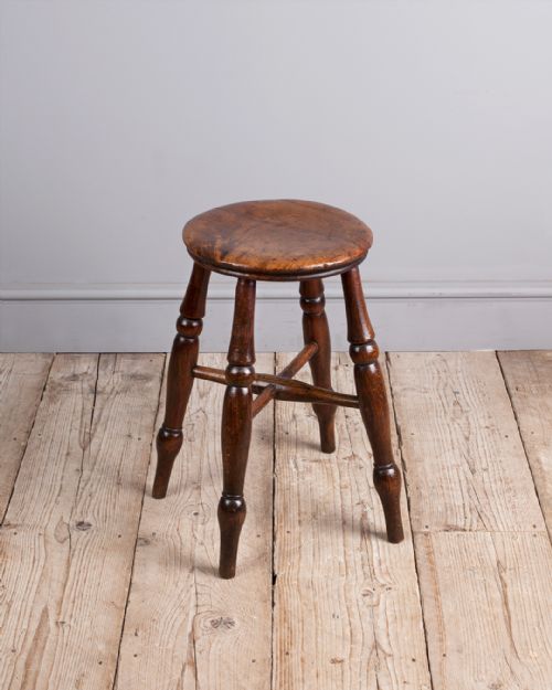 charming 19th century stool - CATEGORY: ANTIQUE RUGS - DATED 19TH CENTURY