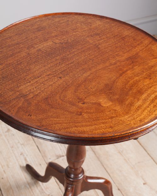 GEORGE III MAHOGANY TRIPOD TABLE - ADDITIONAL PHOTO 3