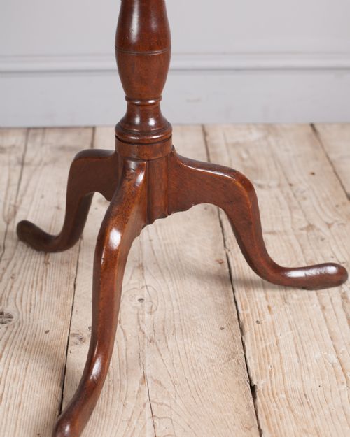 GEORGE III MAHOGANY TRIPOD TABLE - ADDITIONAL PHOTO 4