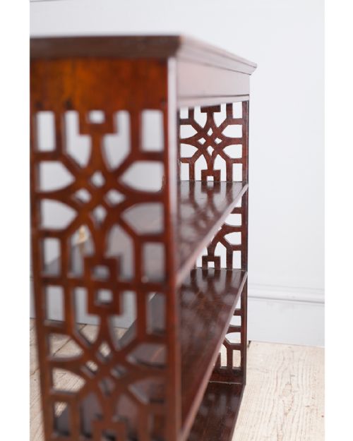 19TH CENTURY MAHOGANY WALL SHELVES - ADDITIONAL PHOTO 4