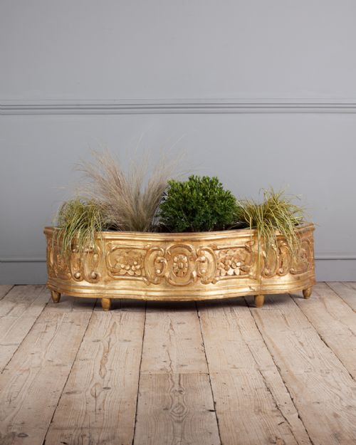 19th century giltwood planter - CATEGORY: ANTIQUE MISCELLANEOUS - DATED 19TH CENTURY