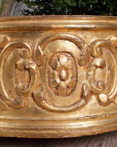 19TH CENTURY GILTWOOD PLANTER - ADDITIONAL PHOTO 2