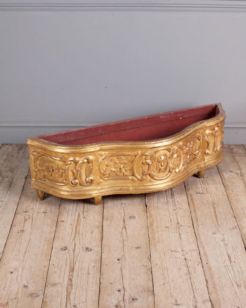 19TH CENTURY GILTWOOD PLANTER - ADDITIONAL PHOTO 3
