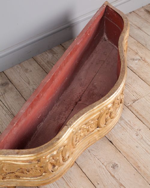 19TH CENTURY GILTWOOD PLANTER - ADDITIONAL PHOTO 4