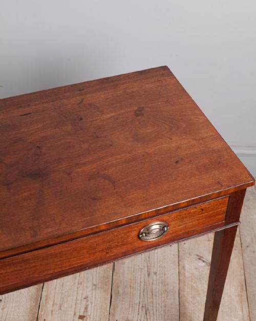 GEORGIAN MAHOGANY SIDE TABLE - ADDITIONAL PHOTO 4