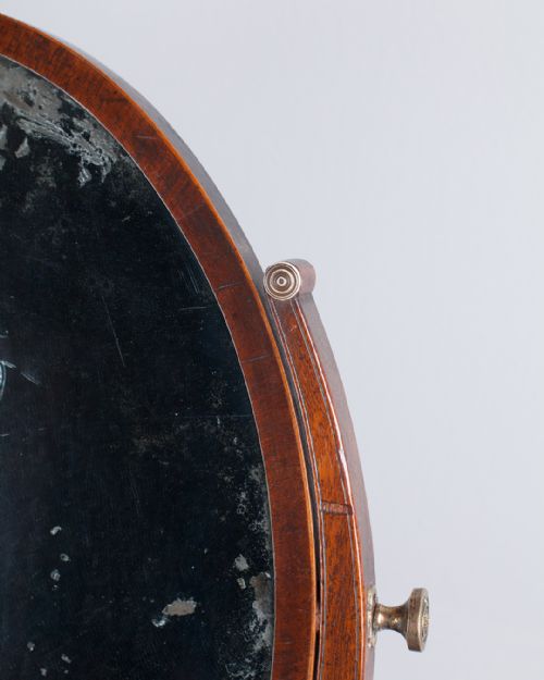 ANTIQUE TOILET MIRROR - ADDITIONAL PHOTO 5