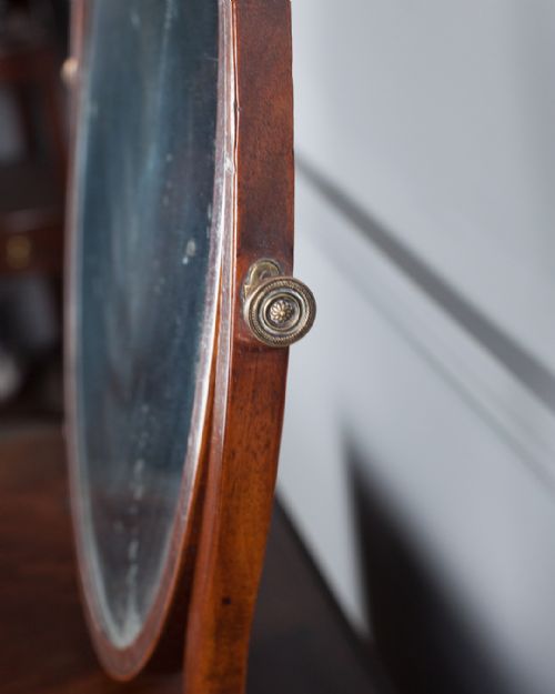 ANTIQUE TOILET MIRROR - ADDITIONAL PHOTO 6