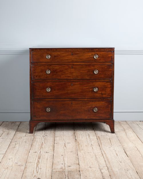 REGENCY MAHOGANY CHEST OF DRAWERS - ADDITIONAL PHOTO 1