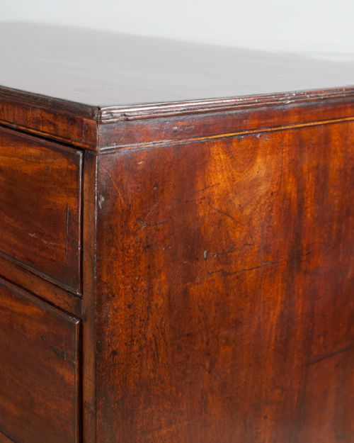 REGENCY MAHOGANY CHEST OF DRAWERS - ADDITIONAL PHOTO 5