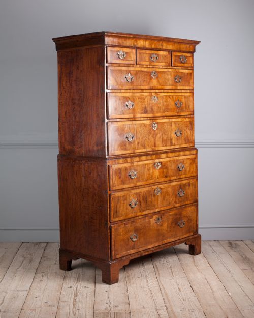 STUNNING GEORGE II CHEST ON CHEST - ADDITIONAL PHOTO 1