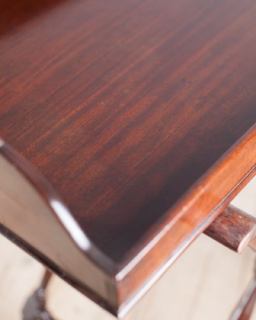 GEORGE III MAHOGANY BUTLERS TRAY - ADDITIONAL PHOTO 2