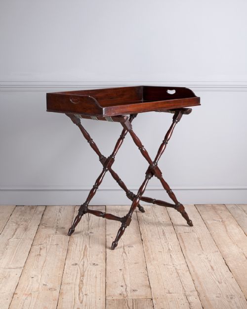 george iii mahogany butlers tray - CATEGORY: ANTIQUE MISCELLANEOUS - DATED 18TH CENTURY