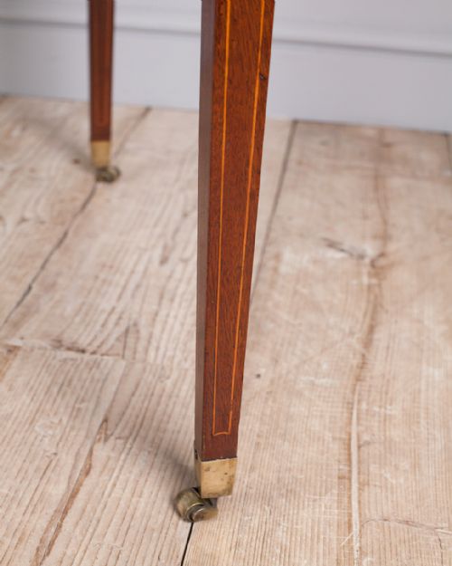 GEORGE III OVAL MAHOGANY PEMBROKE TABLE - ADDITIONAL PHOTO 11