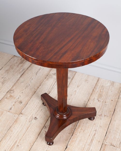 19TH CENTURY MAHOGANY LAMP TABLE - ADDITIONAL PHOTO 1
