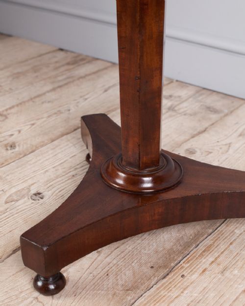 19TH CENTURY MAHOGANY LAMP TABLE - ADDITIONAL PHOTO 3