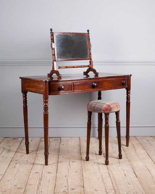 LATE REGENCY MAHOGANY DRESSING TABLE - ADDITIONAL PHOTO 1
