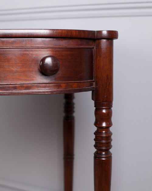 LATE REGENCY MAHOGANY DRESSING TABLE - ADDITIONAL PHOTO 4