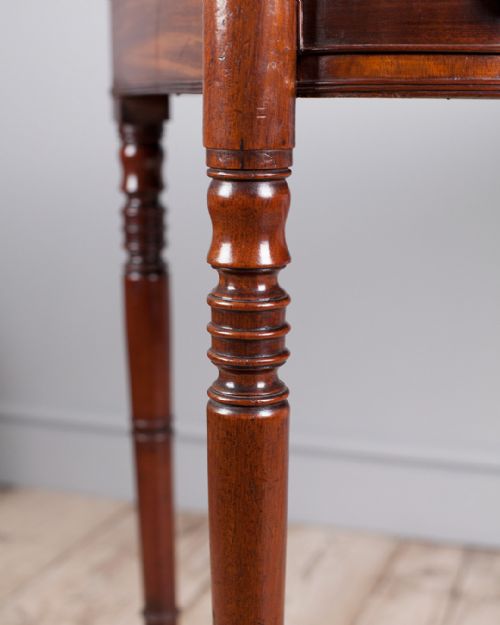 LATE REGENCY MAHOGANY DRESSING TABLE - ADDITIONAL PHOTO 5