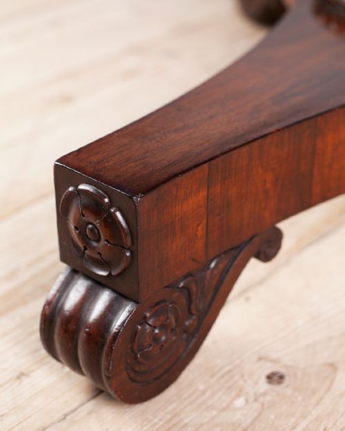 LATE REGENCY ROSEWOOD BREAKFAST TABLE - ADDITIONAL PHOTO 4