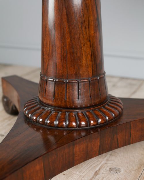 LATE REGENCY ROSEWOOD BREAKFAST TABLE - ADDITIONAL PHOTO 5