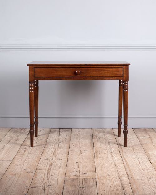 EARLY 19TH CENTURY MAHOGANY SIDE TABLE - ADDITIONAL PHOTO 1