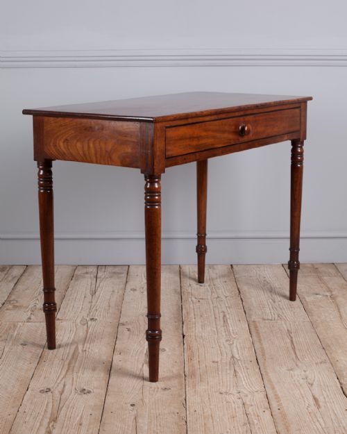EARLY 19TH CENTURY MAHOGANY SIDE TABLE - ADDITIONAL PHOTO 2