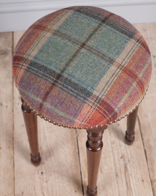 EARLY 19TH CENTURY MAHOGANY PIANO STOOL - ADDITIONAL PHOTO 2
