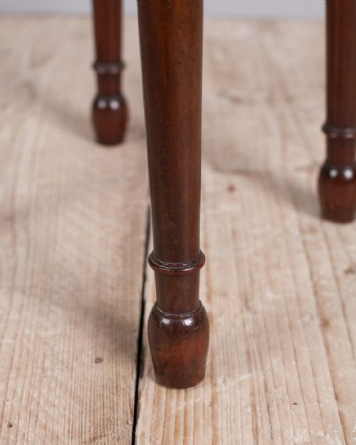 EARLY 19TH CENTURY MAHOGANY PIANO STOOL - ADDITIONAL PHOTO 4