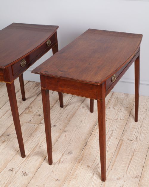 PAIR OF GEORGIAN MAHOGANY SIDE TABLES - ADDITIONAL PHOTO 11